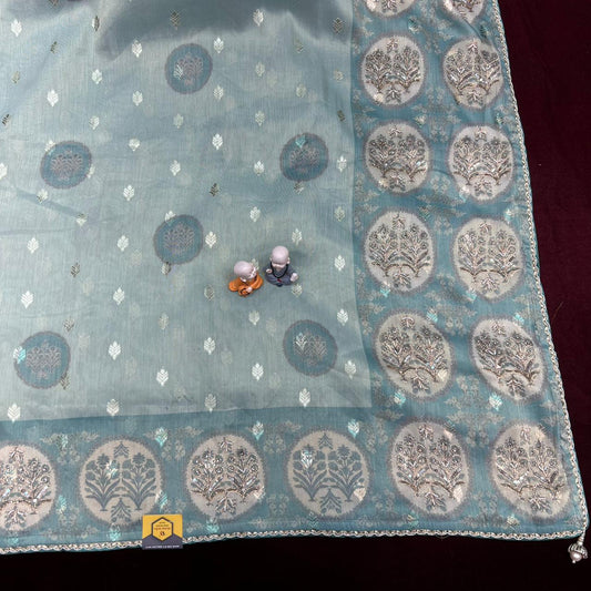 cottan work sarees