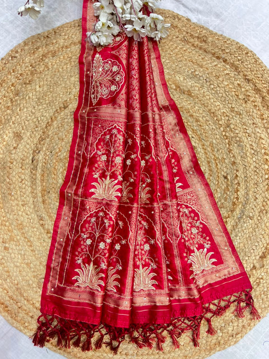 The Ultimate Handwork Dulhan Saree