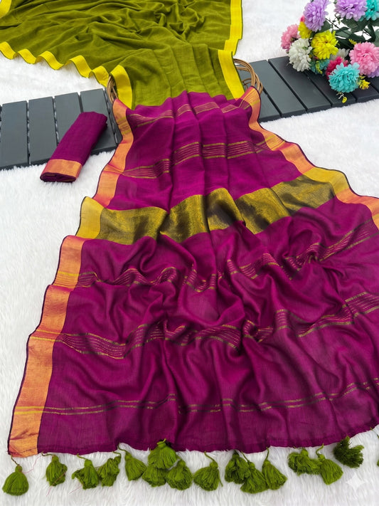 cotton model silk
